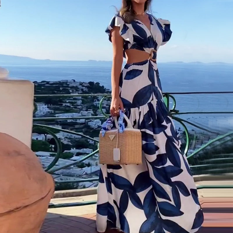 Myla | Maxi Dress with Cut Outs