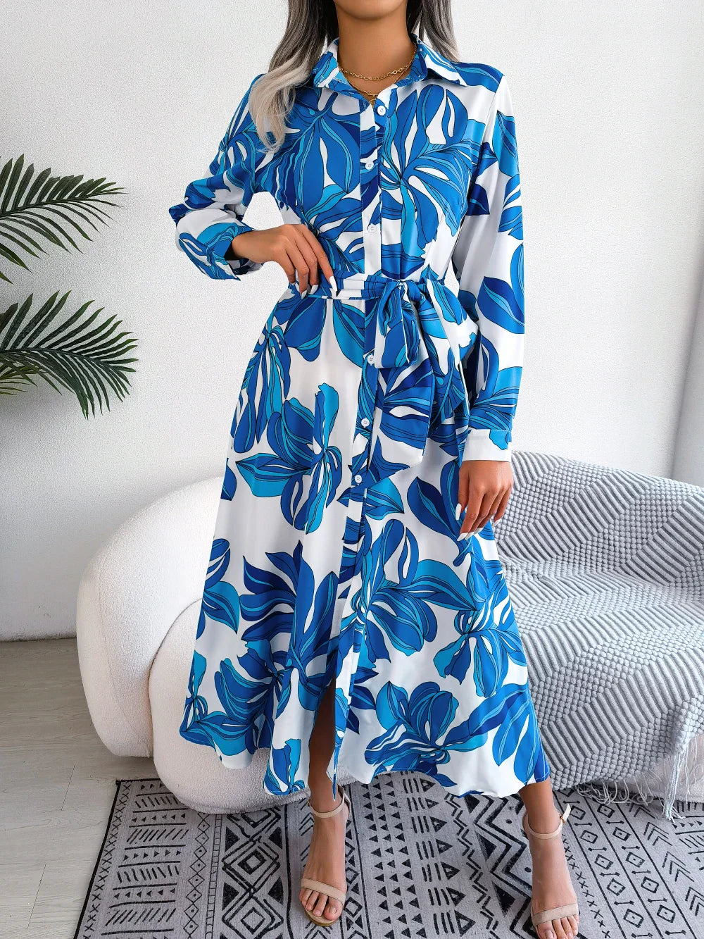 Myla | Parisian Summer Shirt Dress - Elegance and Comfort for Women