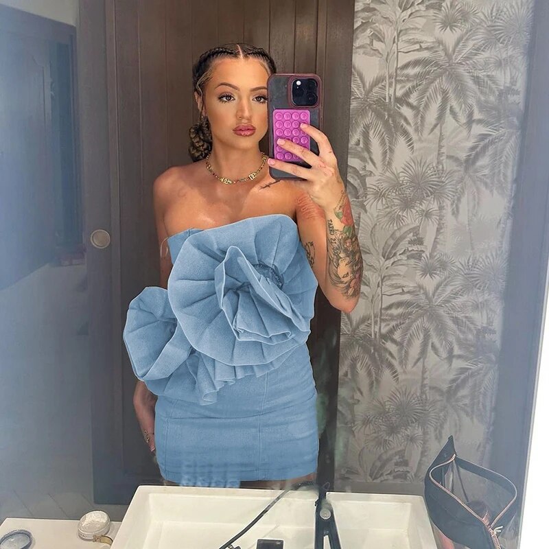 Myla | Off-Shoulder Ruffle Dress for Women