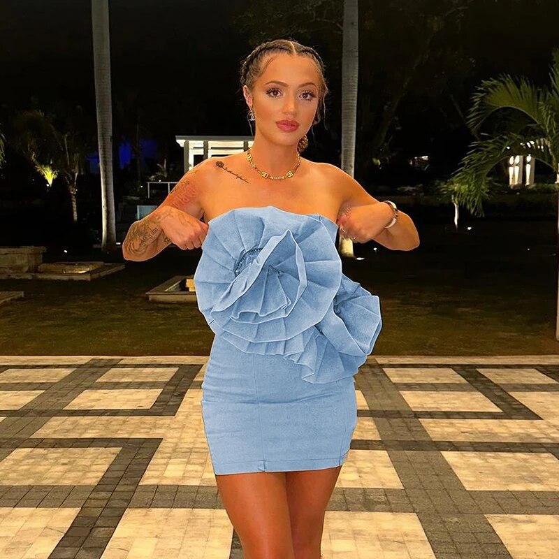 Myla | Off-Shoulder Ruffle Dress for Women