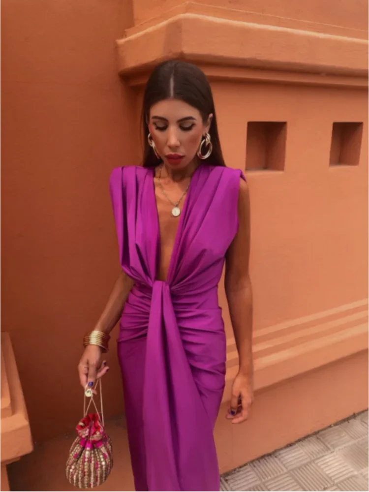 Myla | Elegant Satin Party Dress