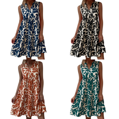 Myla | Elegant Dress with V-Neck for Women