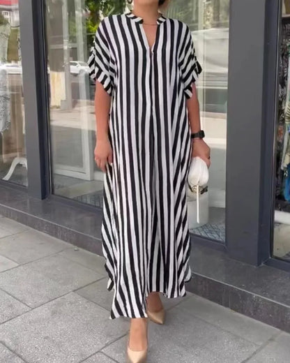 Myla | Elegant Striped Maxi for Women