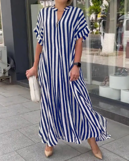 Myla | Elegant Striped Maxi for Women