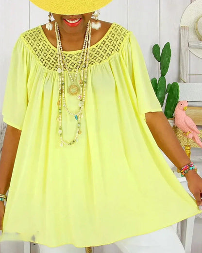 Myla | Blouse Solid Color Loose Fit