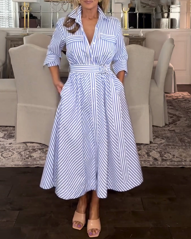Myla | Dress Striped Casual Shirt