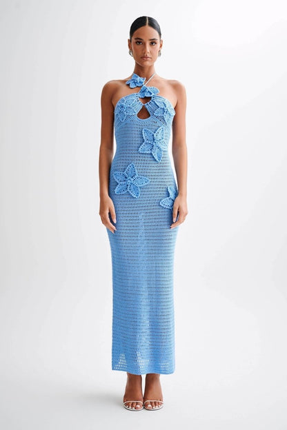 Myla | Crocheted Maxi Dress with Summery Boho Style for Women