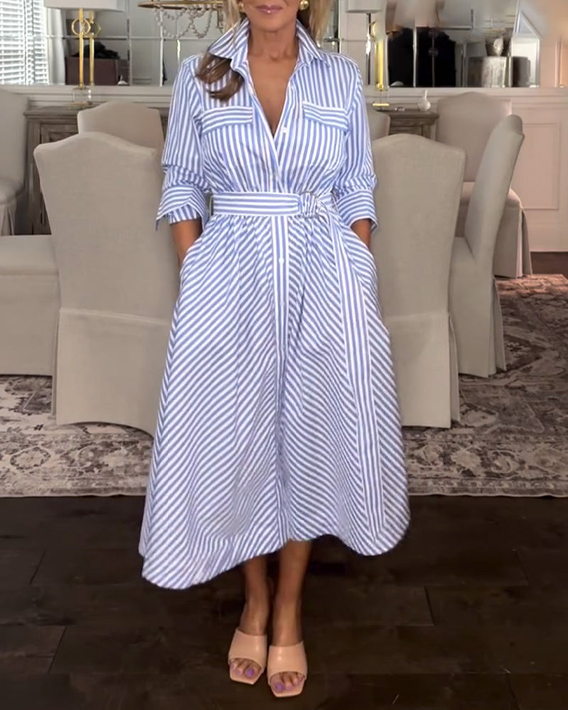Myla | Dress Striped Casual Shirt