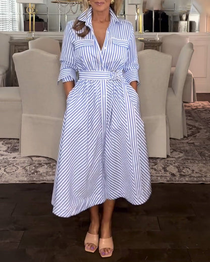 Myla | Dress Striped Casual Shirt