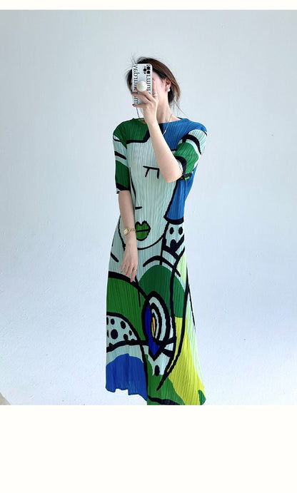 Myla | Graphic Elegant Dress for Women