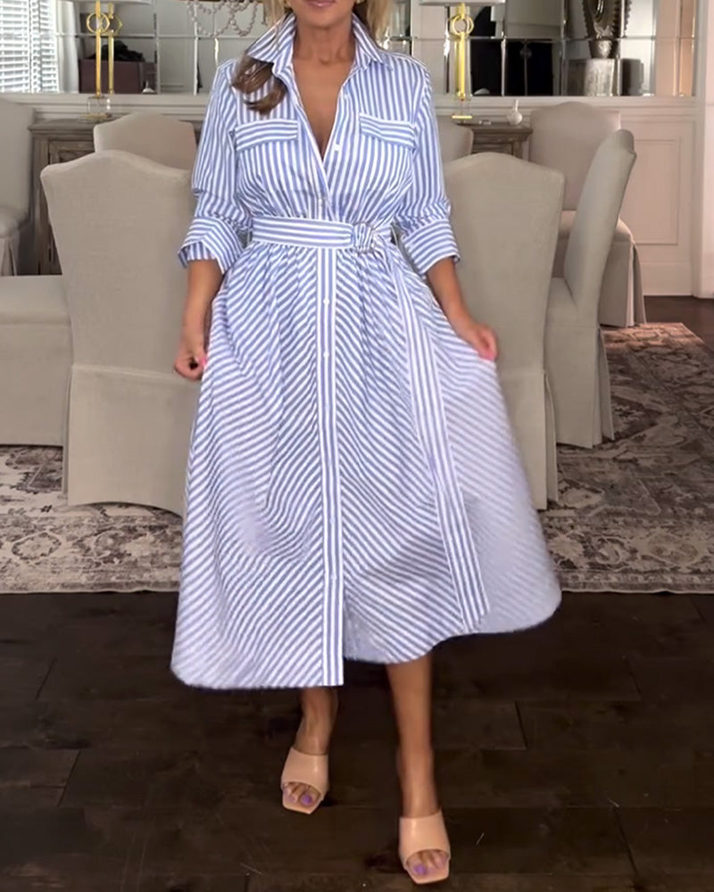 Myla | Dress Striped Casual Shirt