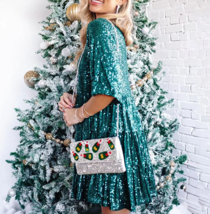 Myla | Sparkling Sequin Mini Dress