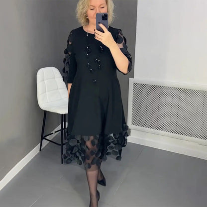Myla | Elegant Black Dress for Women
